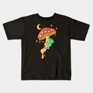 Night Mushroom Kids T-Shirt